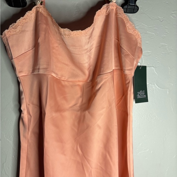 Wild Fable Strapless Coral Dress - Picture 9 of 9